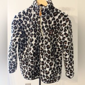 Cozy Leopard Print Puffer Jacket